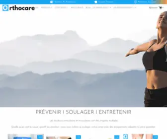 Orthocare.fr(Orthocare) Screenshot