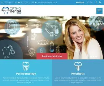 Orthodental.co.uk(OrthoDental) Screenshot