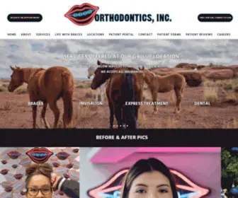 Orthodentalinc.com(Orthodontics, Inc) Screenshot