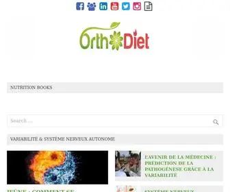 Orthodiet.org(Nutrithérapie) Screenshot