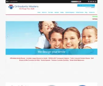 Orthodonticmasters.com(Currently Undergoing Maintenance) Screenshot