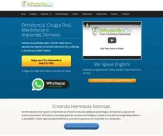 Orthodonticscity.com(Ortodoncia) Screenshot