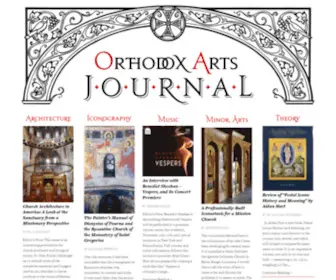 Orthodoxartsjournal.org(Orthodox Arts Journal) Screenshot
