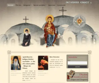 Orthodoxeeinheit.org(Rthodoxe) Screenshot