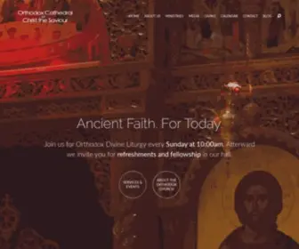 Orthodoxmiami.org(Ancient Faith) Screenshot