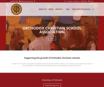 Orthodoxschools.org(Orthodox Christian School) Screenshot