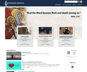 Orthodoxsermons.org(Orthodox Sermons) Screenshot