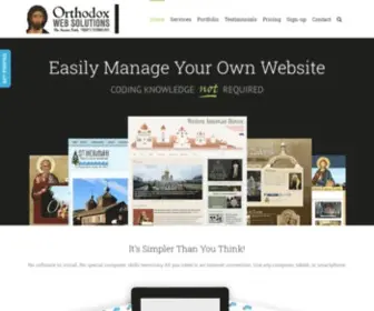 Orthodoxws.com(The Ancient Faith) Screenshot