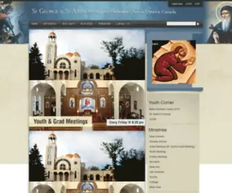 Orthodoxy.ca(St George & St Anthony Church) Screenshot