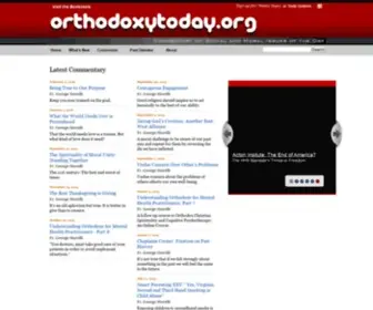Orthodoxytoday.org(Orthodoxytoday) Screenshot