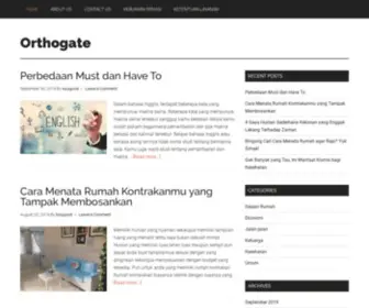 Orthogate.com(Isi dompet paspasan juga berhak jalanjalan) Screenshot