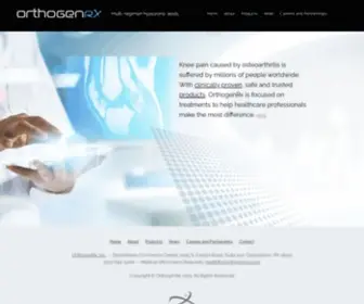 Orthogenrx.com(Treatment for Musculoskeletal Conditions) Screenshot