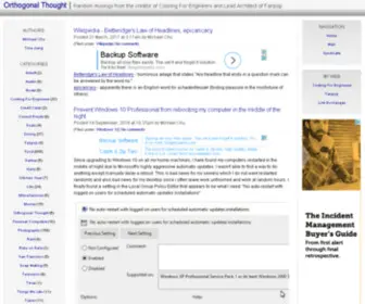 Orthogonalthought.com(Orthogonalthought) Screenshot