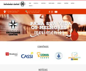 Orthomedcenter.com.br(Ortopedia, Tratamento de Fraturas, Traumatologia do Esporte e Urologia) Screenshot