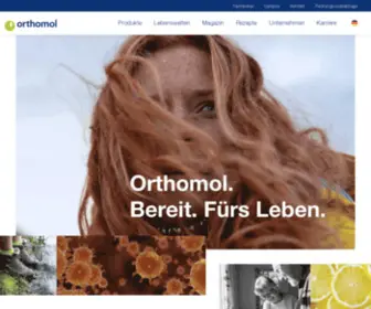 Orthomol.de(Bereit) Screenshot