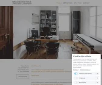 Orthopaedie-Lichterfelde.de(Tomasz Marcin Pawlik) Screenshot