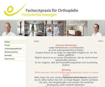 Orthopaedie-OHZ.de(Homburg) Screenshot