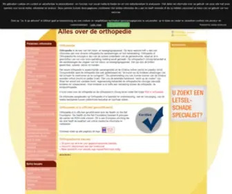 Orthopedie.nl(Home) Screenshot