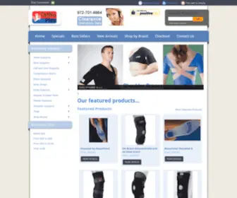 Orthoplex.com(T2 Active Ankles) Screenshot