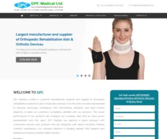 Orthorehabaids.com(GPC Medical Ltd) Screenshot