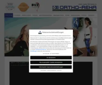 Orthoreha.de(Das Sanitätshaus Ortho Reha GmbH Nordhorn) Screenshot