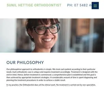 Orthosh.com.au(Sunil Hettige Orthodontist Kingaroy Orthodontist Buderim Orthodontist Gympie) Screenshot