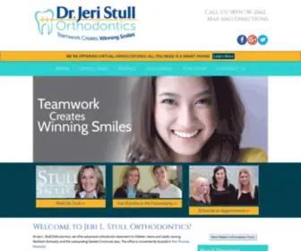 Orthosmileteam.com(Orthodontics) Screenshot