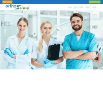 Orthosnap.com(Clear Aligner System) Screenshot