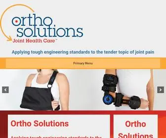 Orthosolutions.ca(Ortho Solutions) Screenshot