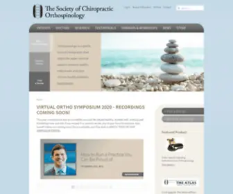 Orthospinology.org(The Society of Chiropractic Orthospinology) Screenshot