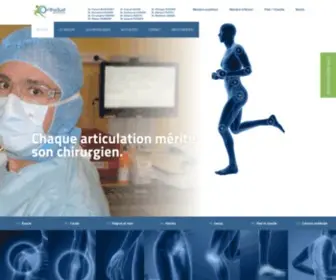 Orthosudmontpellier.com(Chirurgiens Orthopédiques Montpellier) Screenshot