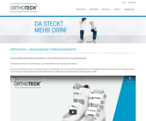 Orthotech-GMBH.de(Orthotech GMBH) Screenshot