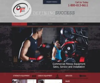 Orthotechsports.com(Commercial Fitness Equipment) Screenshot