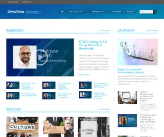 Orthothrive.com(OrthoThrive by Ortho Sales Engine) Screenshot