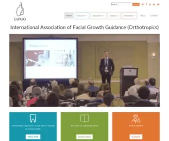 Orthotropics.com(International Association of Facial Growth Guidance (Orthotropics)) Screenshot