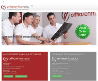 Orthozentrumplus.de(Orthozentrum plus) Screenshot