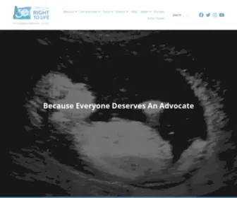 ORTL.org(Oregon Right to Life advocates for the most vulnerable human beings whose right to life) Screenshot