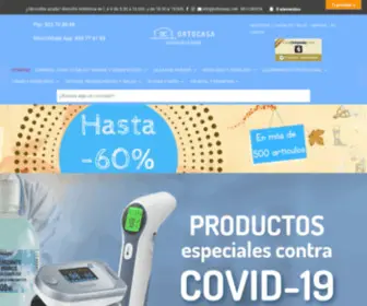 Ortocasa.com(Tu ortopedia online de confianza) Screenshot