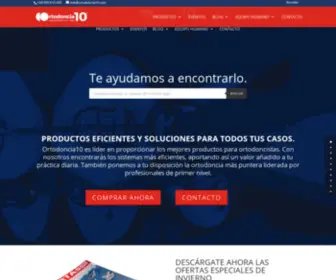 Ortodoncia10.com(Ortodoncia 10) Screenshot