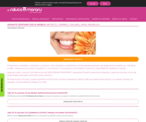 Ortodont-Cluj.ro(Tratamente ortodontice în Cluj) Screenshot