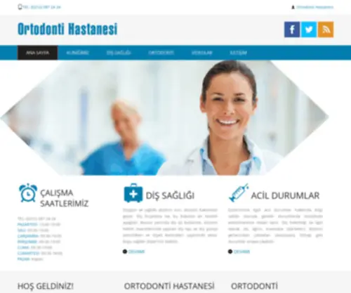 Ortodontihastanesi.com(Ortodonti Hastanesi) Screenshot