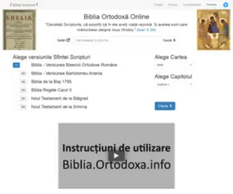 Ortodoxa.info(Ortodoxa info) Screenshot