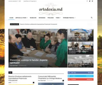 Ortodoxia.md(Descoperă) Screenshot