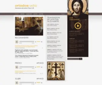 Ortodoxradio.ro(Radio ortodox online) Screenshot