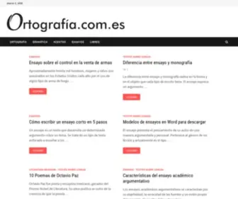 Ortografia.com.es(Ortografia) Screenshot