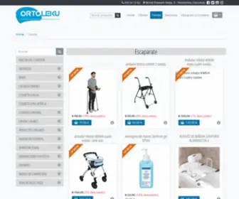 Ortoleku.com(Ortopedia online) Screenshot