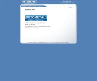 Ortometal.com.br(Ortometal Cadeira de Rodas) Screenshot