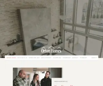 Ortonhomes.com(Orton Homes) Screenshot