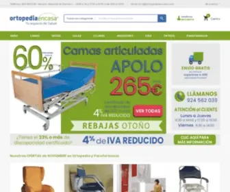 Ortopediaencasa.com(Ayudas de Ortopedia Online sin adaptación) Screenshot