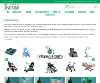 Ortopediaitomi.es(Ortopedia ITOMI) Screenshot